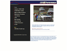 Tablet Screenshot of e30sport.net